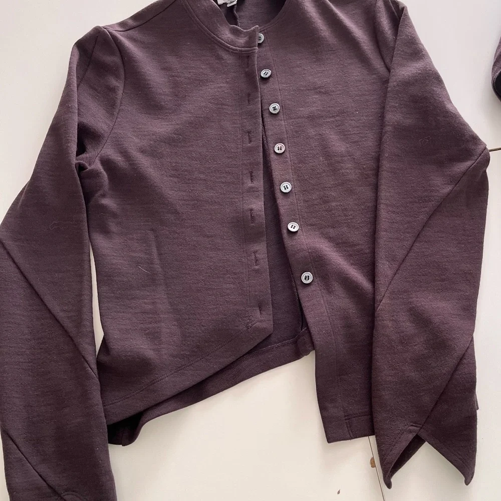 Morgan Le Fay 2 piece outfit suit sweater skirt S near new Co Ord - Picture 8 of 12
